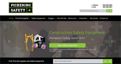 Desktop Screenshot of pickeringsafety.com