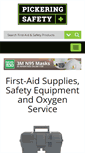 Mobile Screenshot of pickeringsafety.com